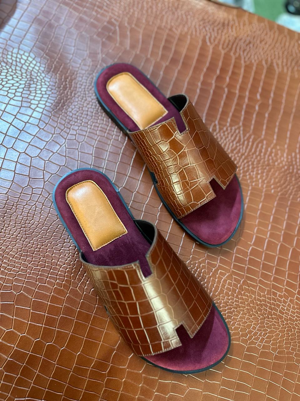 LEATHER SUEDE COMFORTO SLIPPER