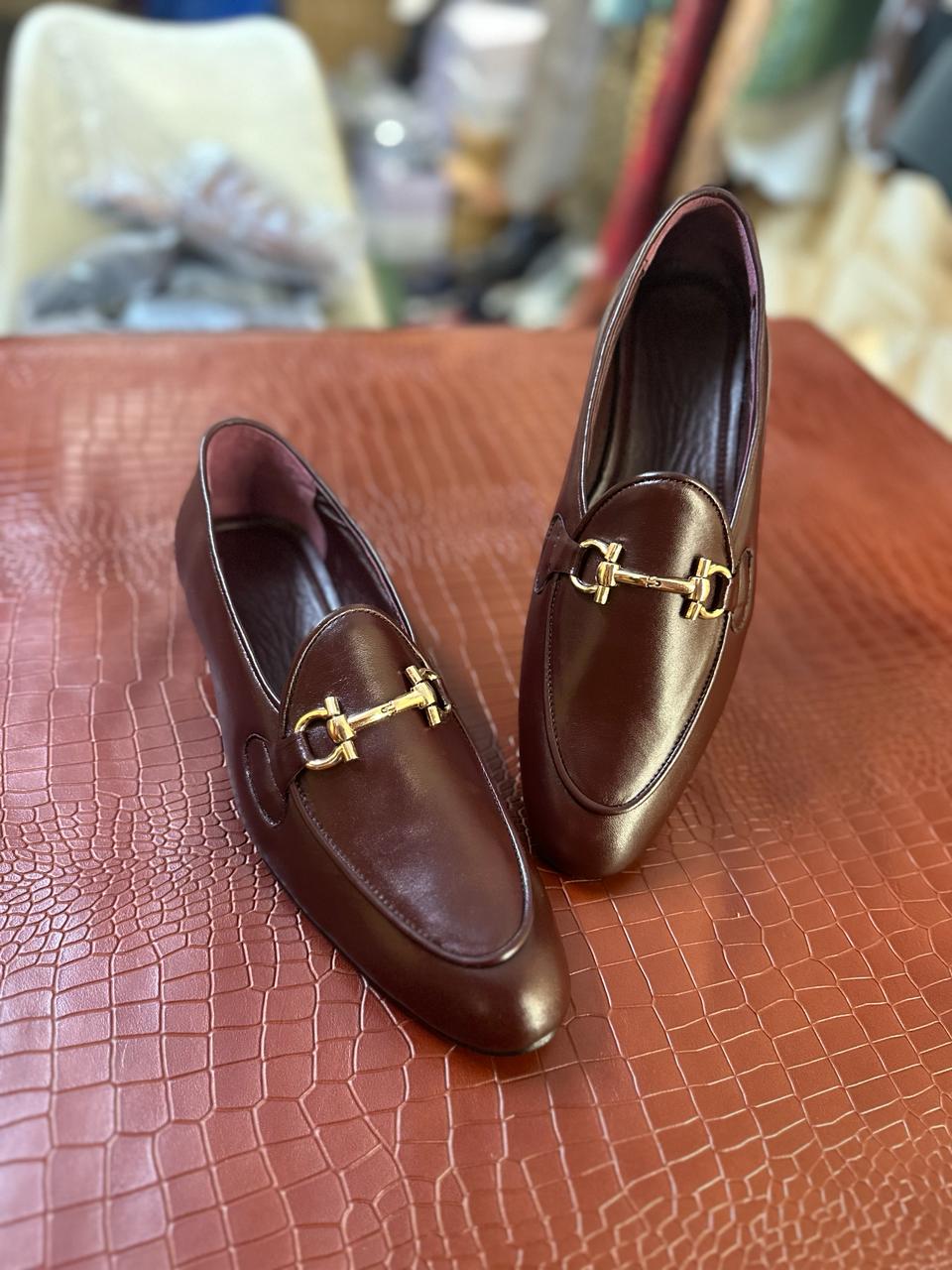 LEATHER BELGIAN LOAFERS
