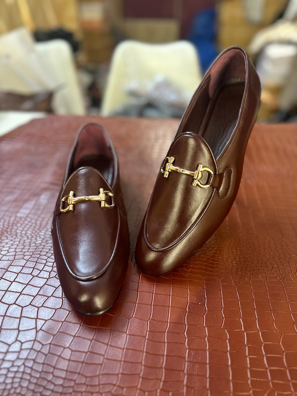 LEATHER BELGIAN LOAFERS