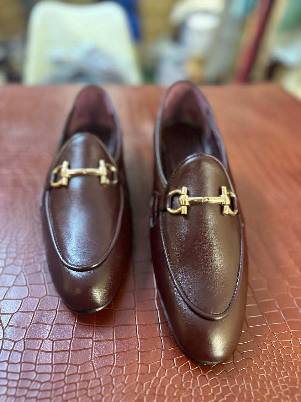 LEATHER BELGIAN LOAFERS