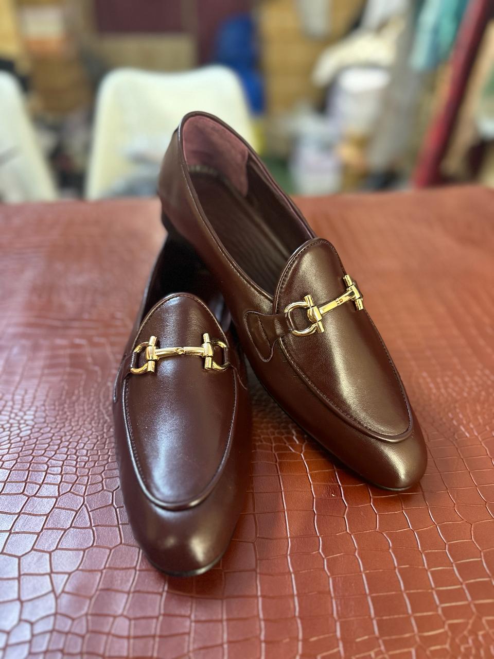 LEATHER BELGIAN LOAFERS
