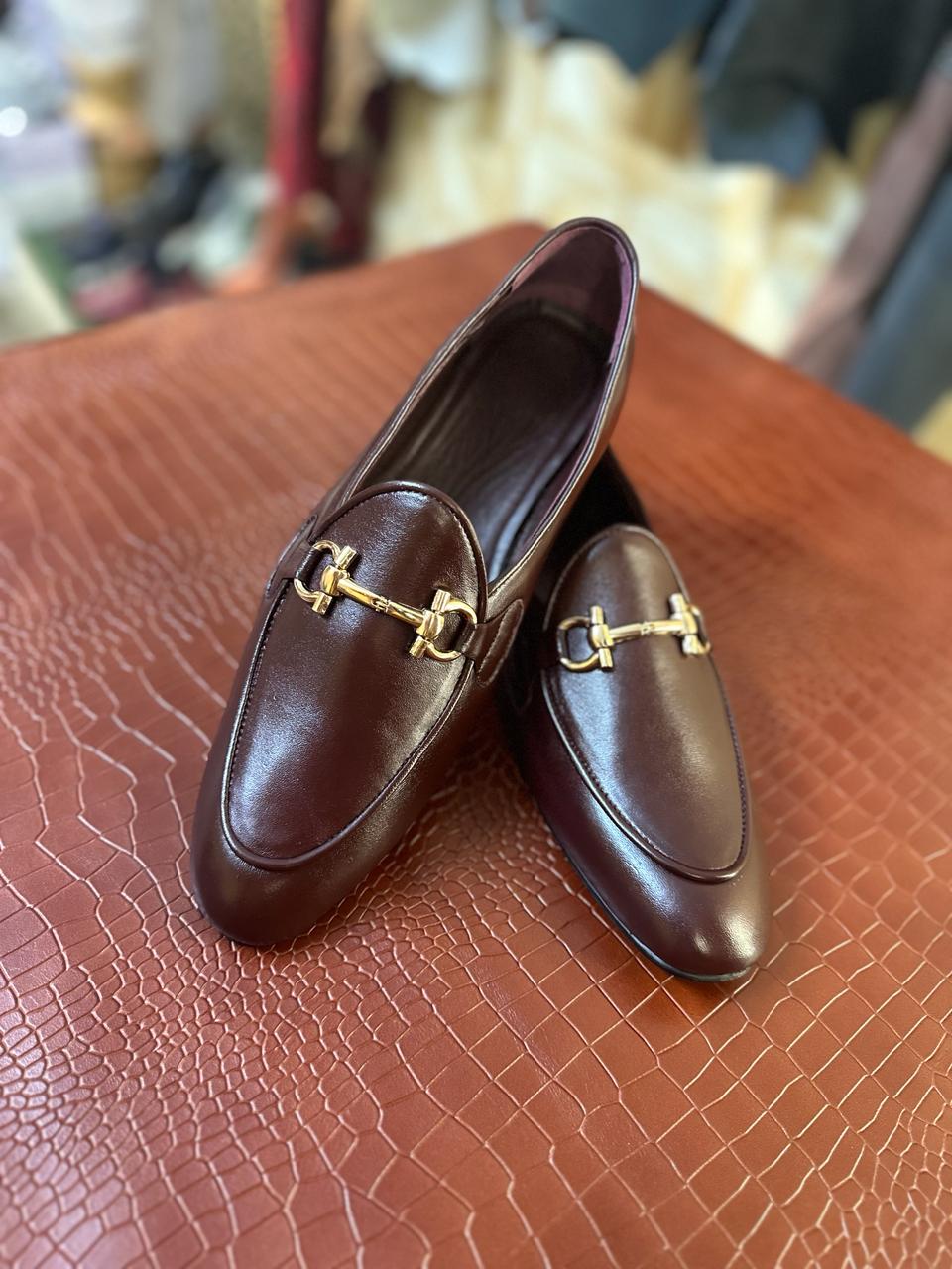 LEATHER BELGIAN LOAFERS